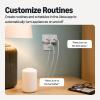 imageAmazon Basics Dual Smart Plug with Motion Sensor and Night Light Works with Alexa Only 24 GHz WiFi No Hub Required 433 x 236 x 138 in White