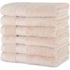 imageAmazon Basics FadeResistant 100 Cotton Washcloth 12 Pack 12quotx12quot TealBlush Pink