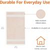 imageAmazon Basics FadeResistant 100 Cotton Washcloth 12 Pack 12quotx12quot TealBlush Pink