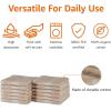 imageAmazon Basics FadeResistant 100 Cotton Washcloth 12 Pack 12quotx12quot TealTaupe