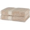 imageAmazon Basics FadeResistant 100 Cotton Washcloth 12 Pack 12quotx12quot TealTaupe