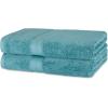 imageAmazon Basics FadeResistant 100 Cotton Washcloth 12 Pack 12quotx12quot TealTeal