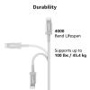 imageAmazon Basics Fast Charging USBC to Lightning iPhone Charger Cable Nylon Braided Cord MFi Certified Compatible Charger for Apple iPhone 14 13 12 11 X Xs Pro Pro Max Plus iPad 6 feet Dark GraySilver