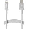 imageAmazon Basics Fast Charging USBC to Lightning iPhone Charger Cable Nylon Braided Cord MFi Certified Compatible Charger for Apple iPhone 14 13 12 11 X Xs Pro Pro Max Plus iPad 6 feet Dark GraySilver