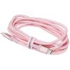 imageAmazon Basics Fast Charging USBC to Lightning iPhone Charger Cable Nylon Braided Cord MFi Certified Compatible Charger for Apple iPhone 14 13 12 11 X Xs Pro Pro Max Plus iPad 6 feet Dark GrayRose Gold
