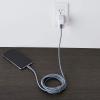 imageAmazon Basics Fast Charging USBC to Lightning iPhone Charger Cable Nylon Braided Cord MFi Certified Compatible Charger for Apple iPhone 14 13 12 11 X Xs Pro Pro Max Plus iPad 6 feet Dark GrayDark Gray