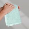 imageAmazon Basics Fast Drying Cotton Washcloths for Bathroom Machine Washable Soft and Absorbent 12 x 12 in White 60 PackIce Blue