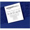 imageAmazon Basics Fast Drying Cotton Washcloths for Bathroom Machine Washable Soft and Absorbent 12 x 12 in White 60 PackNavy Blue