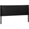 imageAmazon Basics Faux Linen Upholstered Tufted Headboard with Adjustable Height King GrayGray