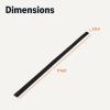 imageAmazon Basics Floor Cord Cover 6ft Length 26quot Diameter Black