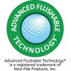 imageAmazon Basics Flushable Adult Toilet Wipes Fragrance Free 42 Count Pack of 8 Total 336 wipes Previously Solimo42 Count Pack of 3