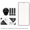 imageAmazon Basics FullCoverage Tempered Glass Screen Protector for iPhone XR1161 Inch 563quot x 268quot 2packXR11