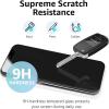 imageAmazon Basics FullCoverage Tempered Glass Screen Protector for iPhone XR1161 Inch 563quot x 268quot 2packiPhone XR and iPhone 11
