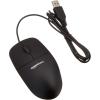 imageAmazon Basics Gaming Computer Mouse Pad  Black ampamp 3Button USB Wired Computer Mouse Black 1Pack