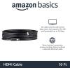 imageAmazon Basics HDMI Cable 6ft 4K60Hz HighSpeed 4K HDMI 20 Cord 18Gbps 2160p 48 bit Compatible with TVPS5XboxRoku Black10 Feet