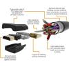 imageAmazon Basics HDMI Cable 6ft 4K60Hz HighSpeed 4K HDMI 20 Cord 18Gbps 2160p 48 bit Compatible with TVPS5XboxRoku Black10 Feet