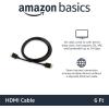 imageAmazon Basics HDMI Cable 6ft 4K60Hz HighSpeed 4K HDMI 20 Cord 18Gbps 2160p 48 bit Compatible with TVPS5XboxRoku Black6 Feet
