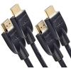 imageAmazon Basics HDMI Cable 6ft 4K60Hz HighSpeed 4K HDMI 20 Cord 18Gbps 2160p 48 bit Compatible with TVPS5XboxRoku Black6 Feet