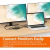 imageAmazon Basics HDMI Splitter 1 in 2 Out 4K60Hz for Dual Monitors Mirror Only BlackBlack  4K30Hz