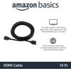 imageAmazon Basics HighSpeed 4K Ultra HD HDMI 20 CableCord 10 feet 1Pack Case of 52 18 Gbps 60 Hz 2160p 48 bit MaletoMale Ethernet Ready 3D Black10 Feet
