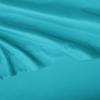 imageAmazon Basics Kids Soft EasyWash Lightweight Microfiber 4Piece Sheet Set Queen Unicorn and RainbowBright Aqua