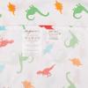 imageAmazon Basics Kids Soft EasyWash Lightweight Microfiber 4Piece Sheet Set Queen Unicorn and RainbowDinosaurs