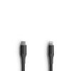 imageAmazon Basics MFi Certified USBC to Lightning Fast Charging Cable for Apple iPhone Nylon Braided 10 ft WhiteBlack