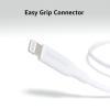 imageAmazon Basics MFi Certified USBC to Lightning Fast Charging Cable for Apple iPhone Nylon Braided 10 ft WhiteWhite