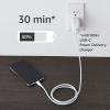 imageAmazon Basics MFi Certified USBC to Lightning Fast Charging Cable for Apple iPhone Nylon Braided 10 ft WhiteWhite