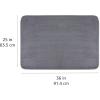 imageAmazon Basics Microfiber Car Drying Towel 36quotL x 25quotW GrayGray