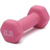 imageAmazon Basics Neoprene Dumbbell Hand Weights for Exercise and Muscle Toning2 Pound  Pair