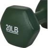 imageAmazon Basics Neoprene Dumbbell Hand Weights for Exercise and Muscle Toning20 Pound  Pair