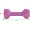 imageAmazon Basics Neoprene Dumbbell Hand Weights for Exercise and Muscle Toning3 Pound  Pair