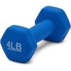 imageAmazon Basics Neoprene Dumbbell Hand Weights for Exercise and Muscle Toning4 Pound  Pair