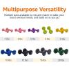 imageAmazon Basics Neoprene Dumbbell Hand Weights for Exercise and Muscle Toning5 Pound  Pair