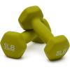 imageAmazon Basics Neoprene Dumbbell Hand Weights for Exercise and Muscle Toning5 Pound  Pair