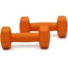 imageAmazon Basics Neoprene Dumbbell Hand Weights for Exercise and Muscle Toning6 Pound  Pair