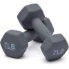 imageAmazon Basics Neoprene Dumbbell Hand Weights for Exercise and Muscle Toning7 Pound  Pair