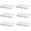 imageAmazon Basics NonSlip Cotton Bath Mat 100 Cotton Absorbent Machine Washable 31quot L x 20quot W Bright WhiteWhite