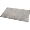 imageAmazon Basics Platinum Bathroom Rugs Extra Soft and Comfortable Shag Bath Mats NonSlip Quick Drying Machine Washable for Bathroom Floor Tub and Shower 21quot x 34quot PlatinumPlatinum