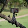 imageAmazon Basics Portable and Flexible Tripod with Wireless Remote and Smartphone Clamp 10inch long Black