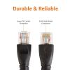imageAmazon Basics RJ45 Cat 6 Ethernet Patch Cable 1Gpbs Transfer Speed GoldPlated Connectors 5 Foot  Pack of 5 Black10 Foot