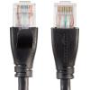 imageAmazon Basics RJ45 Cat 6 Ethernet Patch Cable 1Gpbs Transfer Speed GoldPlated Connectors 5 Foot  Pack of 5 Black10 Foot