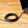 imageAmazon Basics RJ45 Cat 6 Ethernet Patch Cable 1Gpbs Transfer Speed GoldPlated Connectors 5 Foot  Pack of 5 Black10 Foot