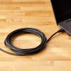 imageAmazon Basics RJ45 Cat 6 Ethernet Patch Cable 1Gpbs Transfer Speed GoldPlated Connectors 5 Foot  Pack of 5 Black14 Foot