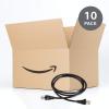 imageAmazon Basics RJ45 Cat 6 Ethernet Patch Cable 1Gpbs Transfer Speed GoldPlated Connectors 5 Foot  Pack of 5 Black3 Foot