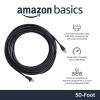 imageAmazon Basics RJ45 Cat 6 Ethernet Patch Cable 1Gpbs Transfer Speed GoldPlated Connectors 5 Foot  Pack of 5 Black50 Foot