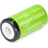 imageAmazon Basics Rechargeable 9 Volt Batteries 4Pack NiMH 200 mAh Long Lasting Power Recharge up to 1000x Times  PreChargedC Cell HR14