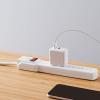 imageAmazon Basics Rectangle 6Outlet 600 Joule Surge Protector Power Strip 2ft Small White 2PackWhite