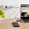 imageAmazon Basics Rectangle 6Outlet 600 Joule Surge Protector Power Strip 2ft Small White 2PackWhite